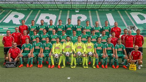 Rund 1.100 zuschauer folgten dem ruf der grün. Kader von SK Rapid Wien - Sportbuzzer.de - Sportbuzzer.de