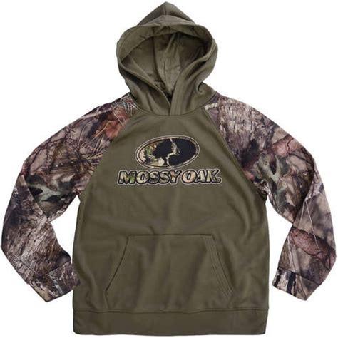 Realtree And Boys Camo Performance Pullover Fleece Hoodie