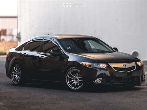 2012 Acura Tsx With 18x95 35 Vors Tr4 And 22540r18 Dcenti D6000 And