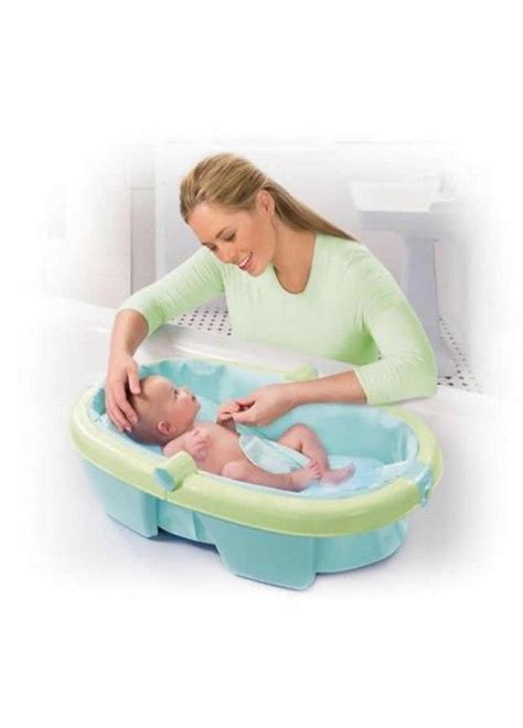 Worried about how to bath your babies and having issues in bathing them. Summer Infant Newborn-to-Toddler Fold Away Baby Bath: The ...