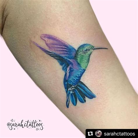 Update 77 Blue Hummingbird Tattoo Latest Thtantai2