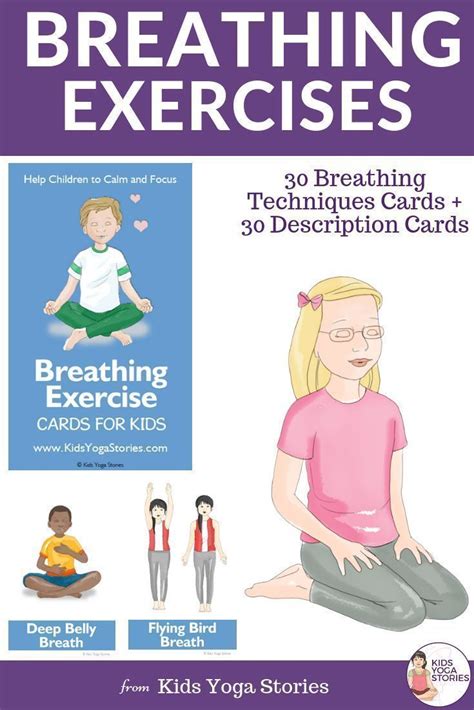 Ask a runner, even a good one, how he or. Breathing Exercise Cards for Kids | Yoga for kids, Card ...