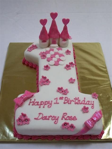 number one princess cakes | Number Cakes | Rainbow ...
