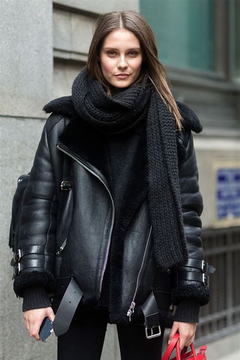 10 fresh ways to wear a leather jacket