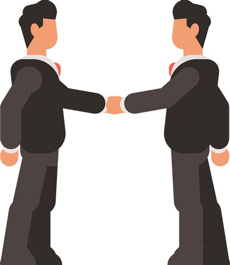 Businessmen Handshake Clipart Free Download Transparent Png Creazilla