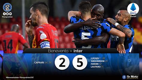 He could provide service to the forwards. Watch - Highlights Benevento 2 - 5 Inter: Nerazzurri Take ...