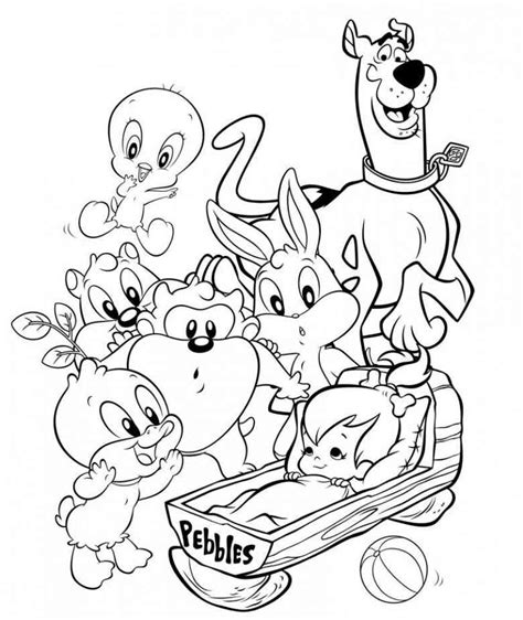 Dibujo De Baby Looney Tunes Para Colorear Y Pintar 10770