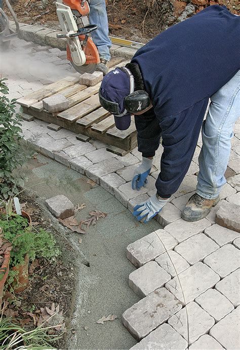 With these blocks, you can have a level place for your if you take a look at paver patios, it looks like a simple project. A Concrete-Paver Patio from the Bottom Up - Fine Homebuilding