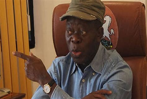 2019 We Are Set To Engage Pdp On Issue Based Campaign Oshiomhole