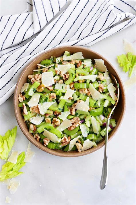 Marinated Celery Salad With Walnuts Its A Veg World After All