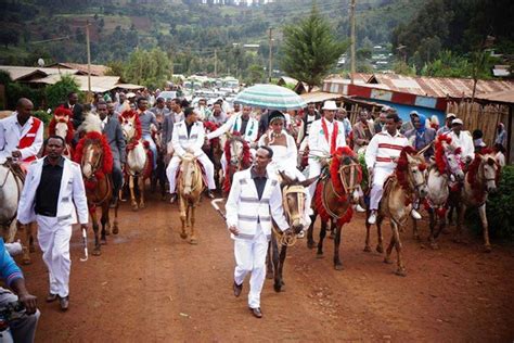 Oromo Traditional Wedding Colorful Beautiful Culture Oromia Africa