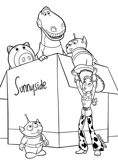 Jessie Toy Story Coloring Pages - Best Coloring Pages For Kids