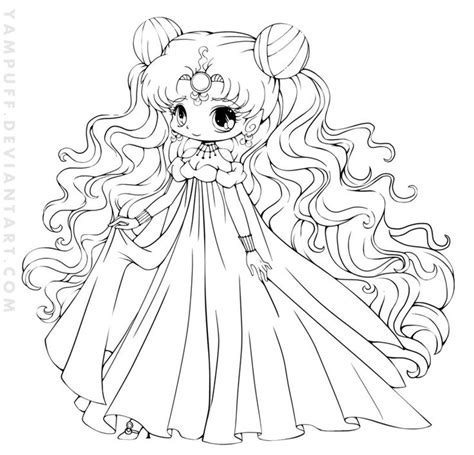 Kawaii Girl Coloring Pages Various Ideas To Download - Whitesbelfast.com