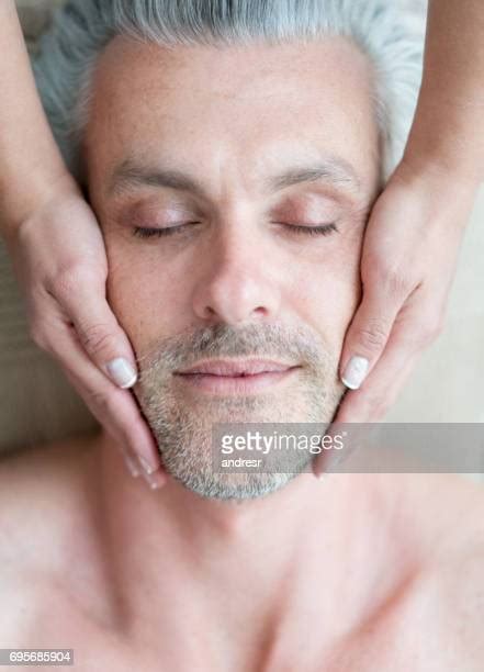 Face Massage Man Photos And Premium High Res Pictures Getty Images