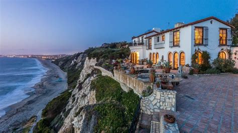 Spanish Inspired Oceanfront Estate In Palos Verdes Estates California