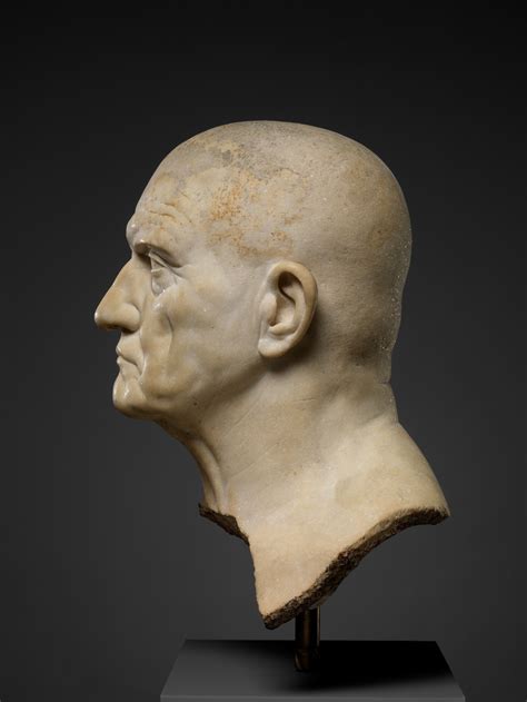 Marble Bust Of A Man Roman Early Imperial Julio Claudian The