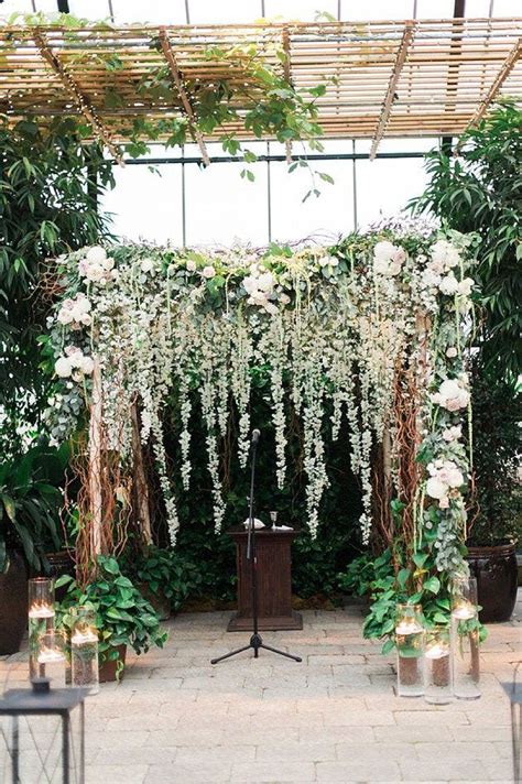 30 Best Floral Wedding Altars And Arches Decorating Ideas