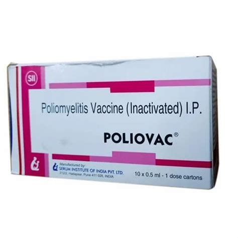 Poliomyelitis Inactivated Vaccine Ip Prescription Treatment Used To