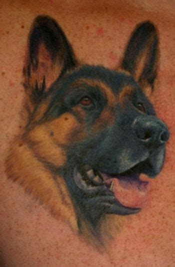 German Shepherd Tattoo German Shepherd Tattoo Cute Dog Pictures Dog