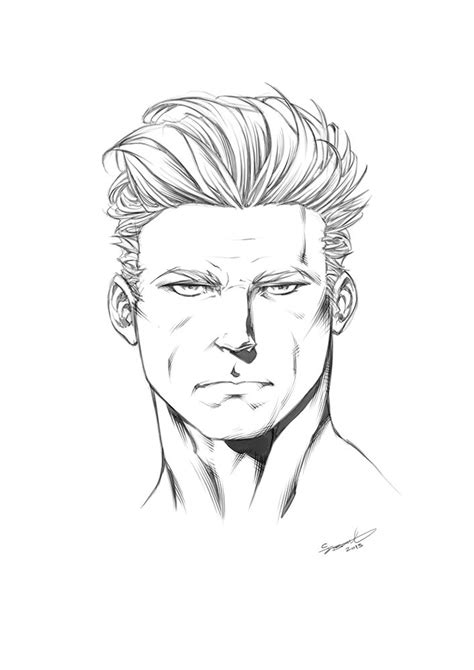 How To Draw Male Heads Picture Perfect Portraits By Claytonbarton On