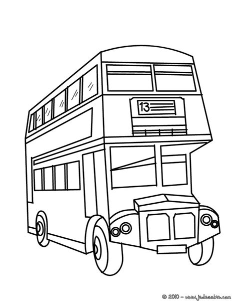Coloriages bus de tourisme à colorier  fr.hellokids.com