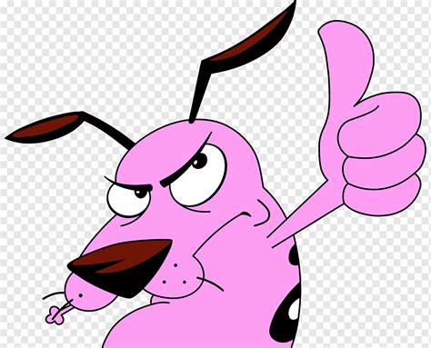 Courage The Cowardly Dog Dog Cartoon Network Courage Fear Outline Of