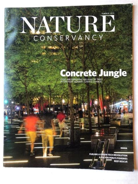 Nature Conservancy Magazine Summer 2019 Concrete Jungle Ebay