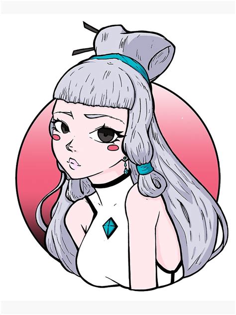 Cute Anime Girl Art Print For Sale By Amare310 Redbubble