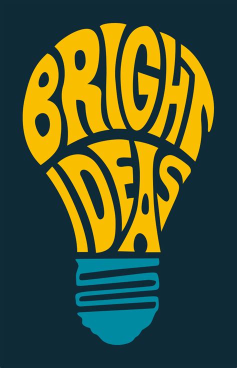 Bright Ideas Light Bulb Logo Ai Illustrator File Us500 Each