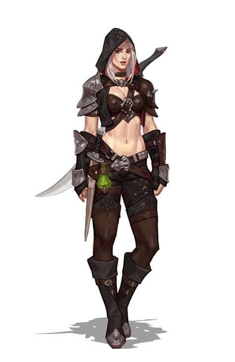 Female Human Rogue Pathfinder Pfrpg Dnd Dandd 35 5e 5th Ed D20 Fantasy Fantasy Character