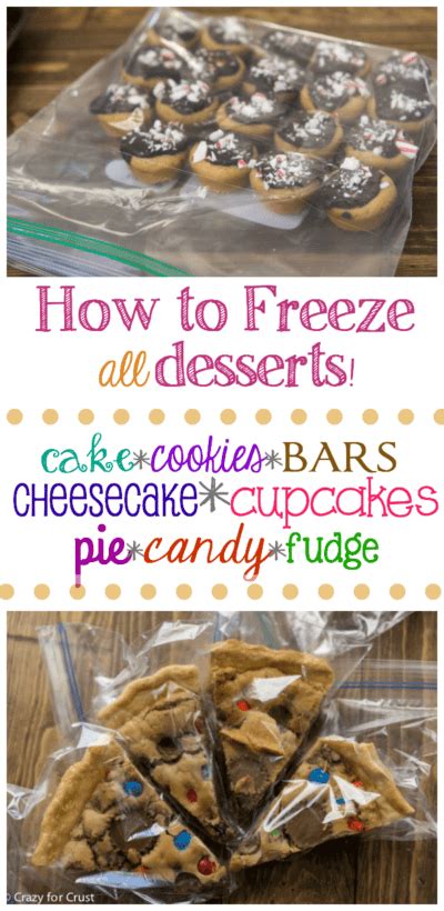 Learn How To Freeze Desserts Easily Crazy For Crust