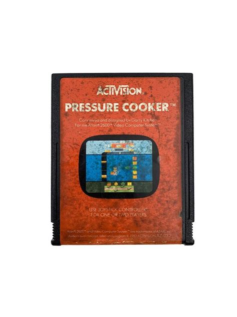 Pressure Cooker Atari 2600 Etsy