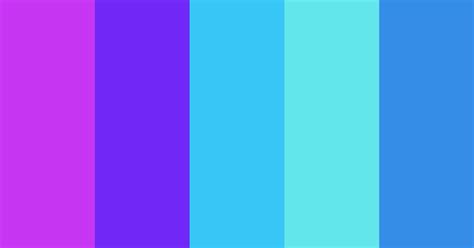 Vivid And Healthy Color Scheme Blue