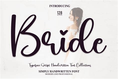 Bride Font By Andikastudio · Creative Fabrica