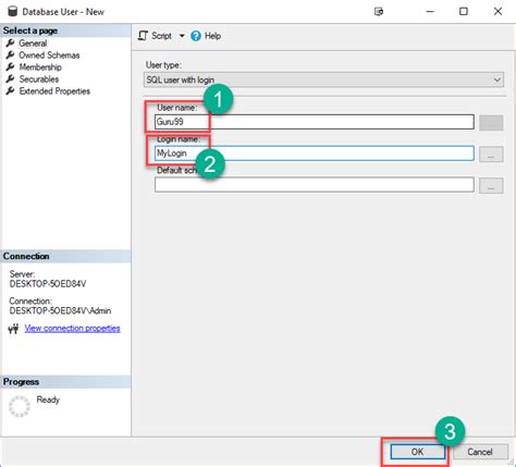 How To Create Login User And Grant Permissions In Sql Server
