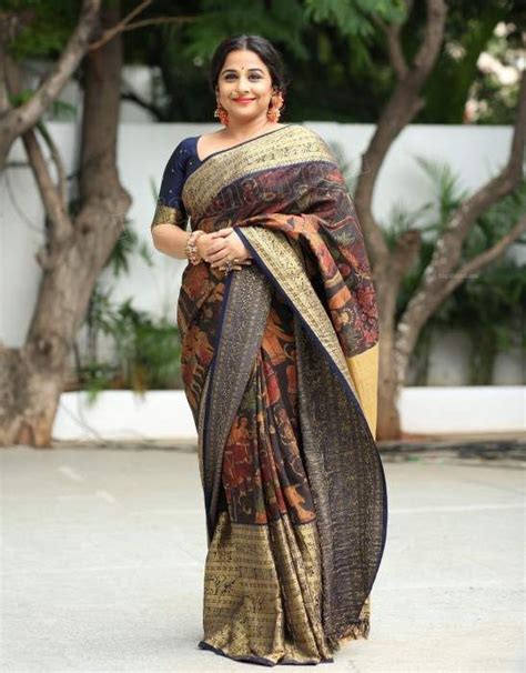Top 40 Vidya Balan Saree Looks Saree Inspiration For Plus Size Women
