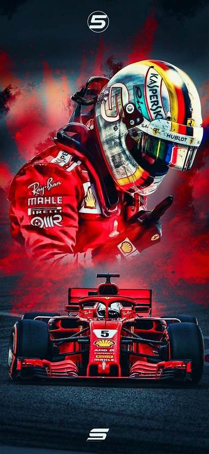 Ferrari F1 Wallpapers Vettel Formula Sebastian Phone