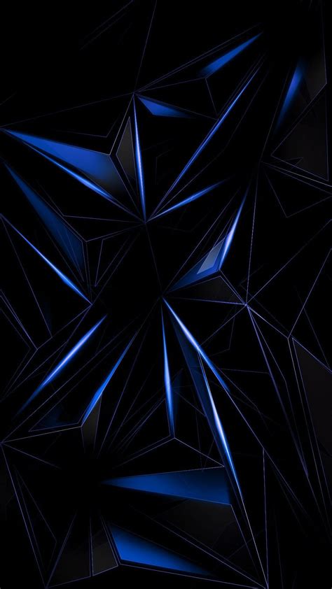 Electric Blue And Black Phone Wallpapers Wallpaper Cave