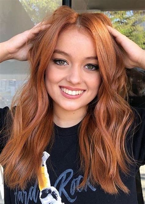 31 Trend And Fresh Hairstyles Ideas In 2020 Ginger Hair Color Red Hair