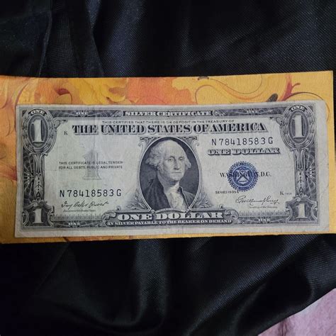 1935e $1 Silver Certificates one dollar bill | eBay