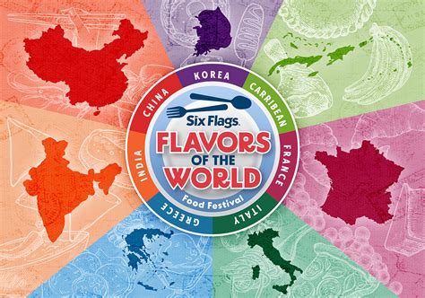 Flavors Of The World Food Festival Six Flags Magic Mountain