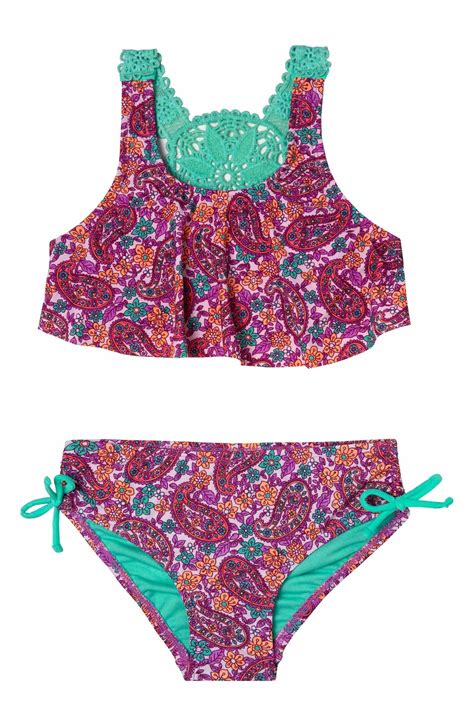 Hula Star Paisley Dream Two Piece Swimsuit Nordstrom Toddler