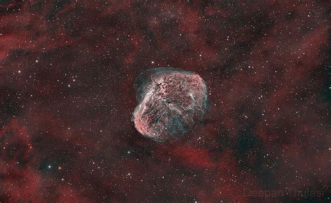Crescent Nebula Ngc 6888 Deepanvishal Full Resolution Astrobin