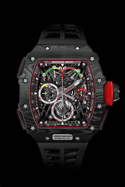 Richard Mille RM 50-03 McLaren F1: World's Lightest Split-Seconds