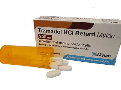 Tramadol HCI Retard Mylan 200mg N - Pain Medicine - More ...