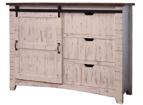 In addition, the wall is ornamented with a handmade inscription. Rustic White Wash Chest, White Wash Chest, Barn Door Chest