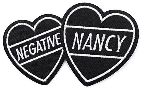 Negative Nancy Patch By Danny Brito Negative Nancy Patches Negativity