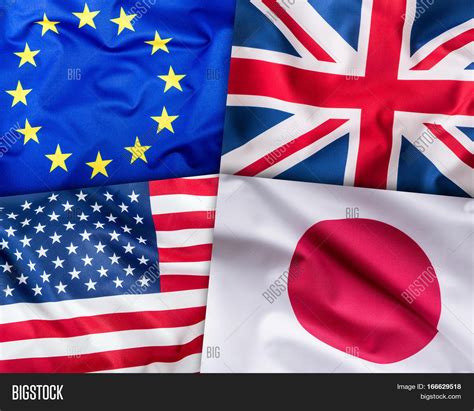 World Flags Conceptcollage Four Image And Photo Bigstock