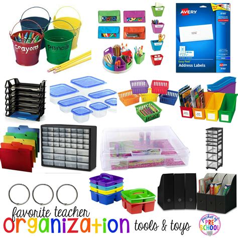 Favorite Teacher Organization Tools And Toys Pocket Of Preschool
