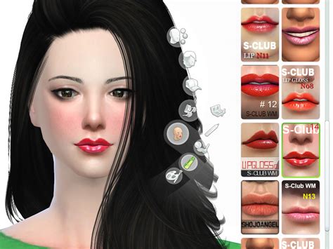 The Sims Resource S Club Wm Ts4 Lipstick 14